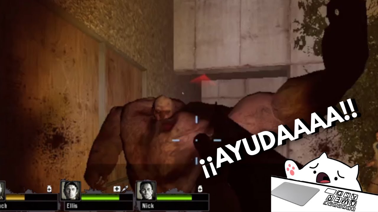 PRIMERA VEZ EN EL L4D2 y tiene de TODO (zombis armas, zombis, violencia, diversión y zombis)