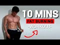 10 mins fat burning workout no equipment  gonalo ferreira