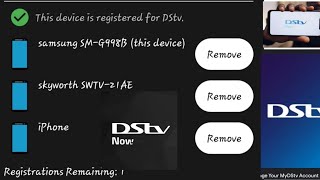 How to remove connected devices (Profiles) from your Dstv Now account #dstv #dstvnow #dstvnews