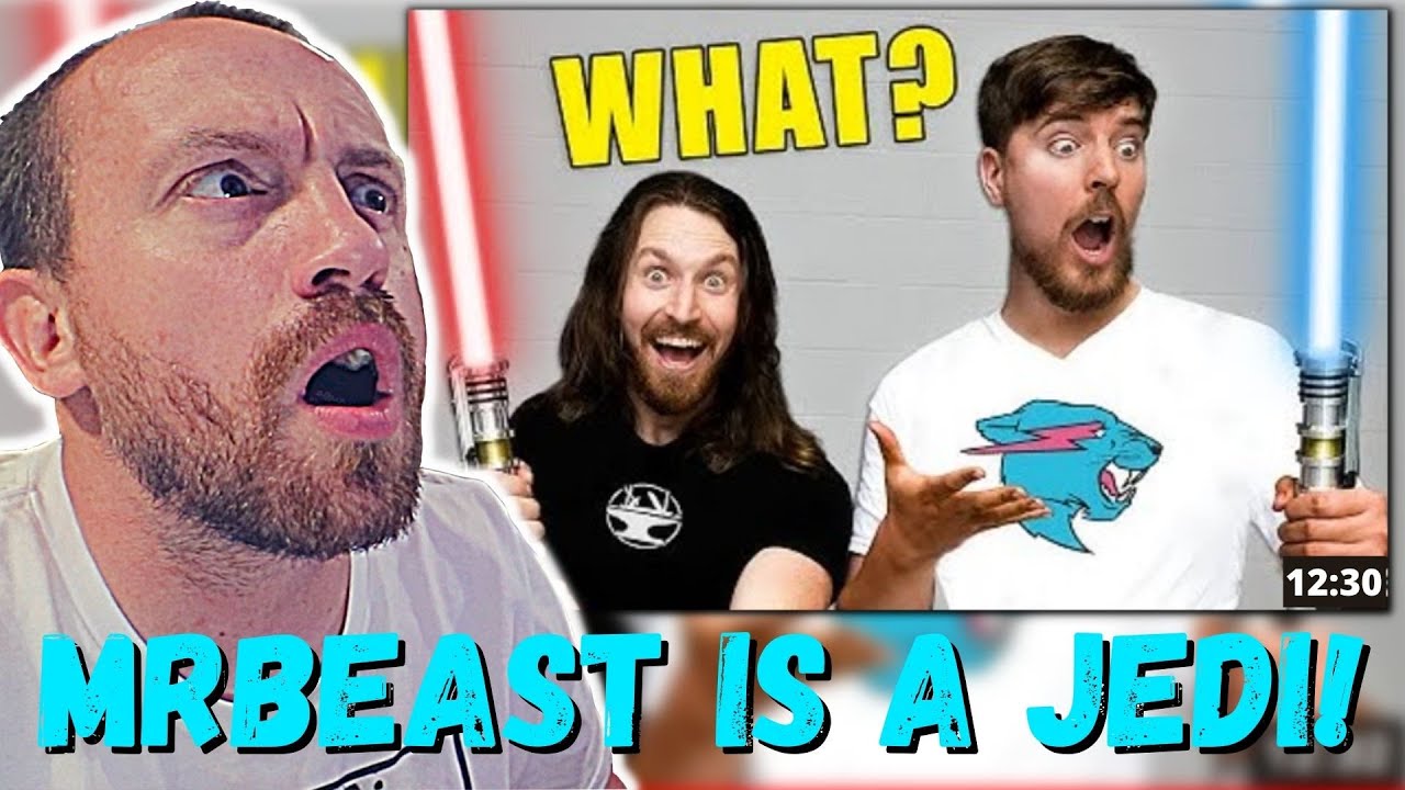 MrBEAST IS A JEDI! Hacksmith I gave MrBeast a REAL LIGHTSABER and caused a DISASTER! (REACTION!)
