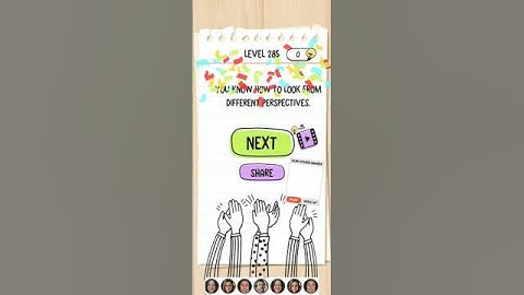 Brain Test Level 285 Solution - Atishay Jain #Shorts