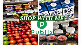 SHOP WITH ME AT PUBLIX SUPERMARKET * HEALTHY GROCERY HAUL