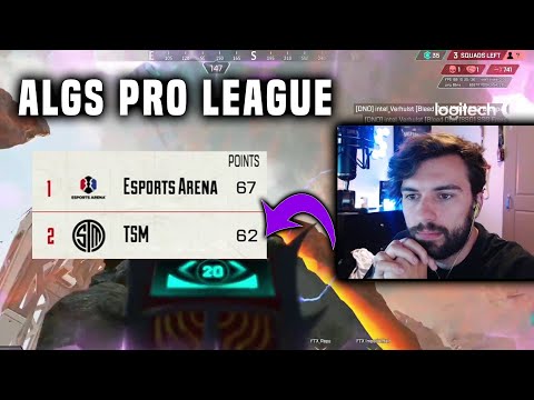 Snip3down almost cried after helping TSM placed 2nd in ALGS before he leaves Apex Legends
