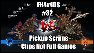 For Honor 4v4 Dominion Scrims #32  Lost For Honor Clips?