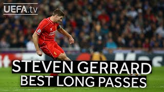 STEVEN GERRARD: Best Long Passer in #UCL?