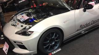 TOKYO AUTO SALON 2016CUSTOM MAZDA ROADSTER 実車見てきたよ 東京オートサロン2016