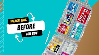 The Best Travel Pill Organizer on Amazon