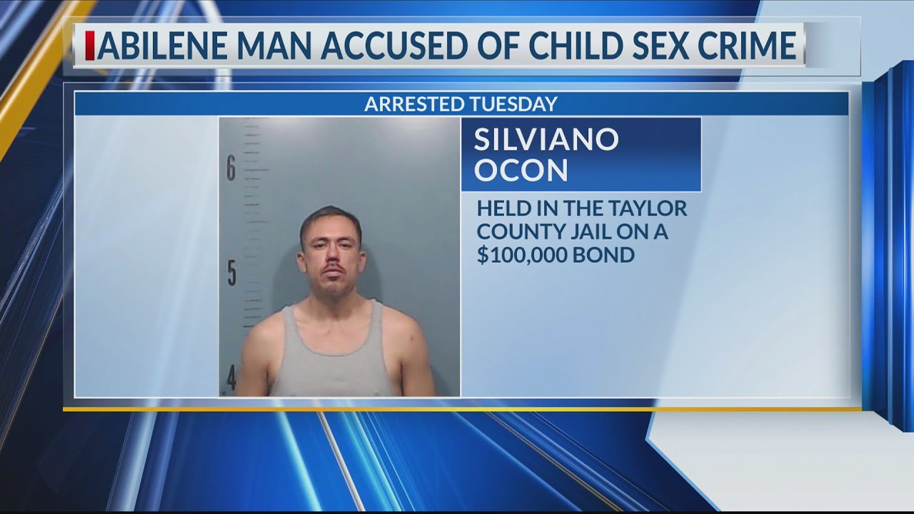 Abilene man accused of child sex crime after newborn tests positive for ...