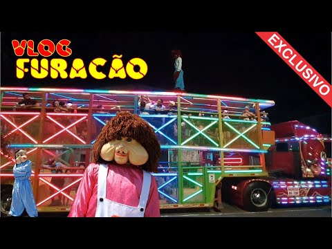 Encontro de carreta Furacão na capital dos trenzinhos - Vlog Hobbies 