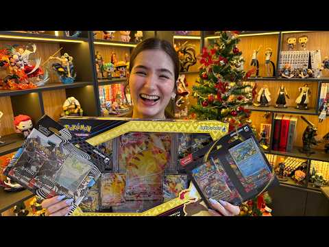 We bought a Pikachu Box and some Blisters...