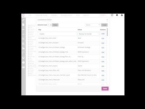 icCube 7 - How to create a localized (translated) schema and report