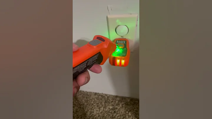 Finding the circuit breaker in 10 secs using klein breaker finder #kleintools #diy