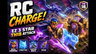 TH18 DRAGON & RC Charge Attack COC | Ranked Attack Strategy With Dragons screenshot 5
