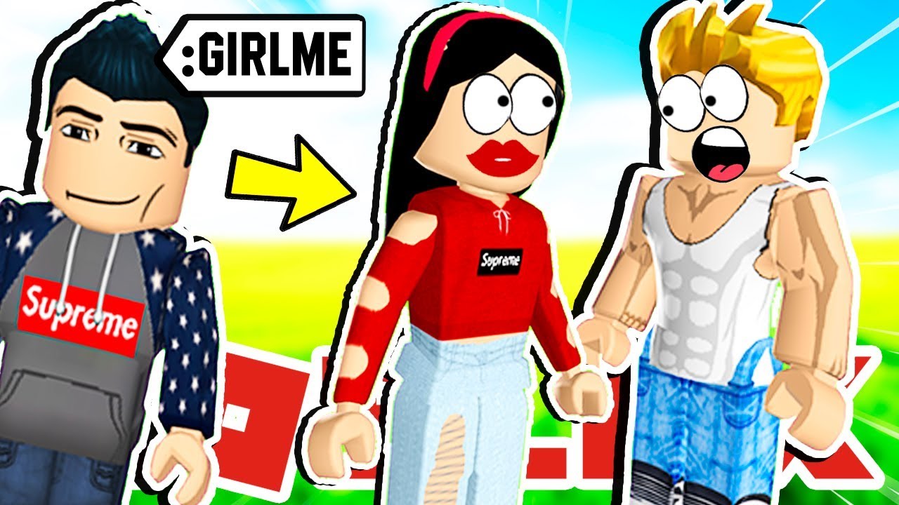 Pretending To Be A Cute Girl In Roblox Youtube - roblox oders catched