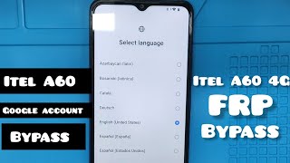 Itel A60  4G Frp bypass,, itel a662L Google account bypass, frp unlock, FRP remove screenshot 4