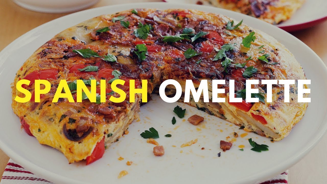 How to make Spicy Spanish Omelette Simple YouTube
