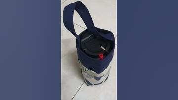 Túi vải Canvas Lá dẹt màu xanh navy xinh xắn thân thiện mỗi trường