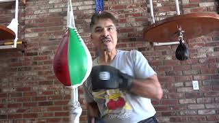 Hall Of Fame Boxing Calos Palomino Why Double End Bag Is Best For Fighters EsNews Boxing