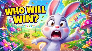 The Rabbit and the Tortoise 🐇🐢 | Funny Story for Kids | Moral Story