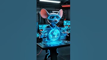 बिल्ली और चूहे ने बचाई पृथ्वी #youtubeshorts #aivideo