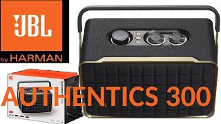 JBL AUTHENTICS 300 unboxing/ rozpakowywanie speaker portable/ głośnik przenośny