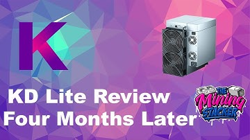 GoldShell Kadena Miner KD-Lite 4 Month Review , Profitability, Should you buy? #kadena #kda #mining