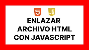 como ENLAZAR un ARCHIVO HTML con JAVASCRIPT ☕
