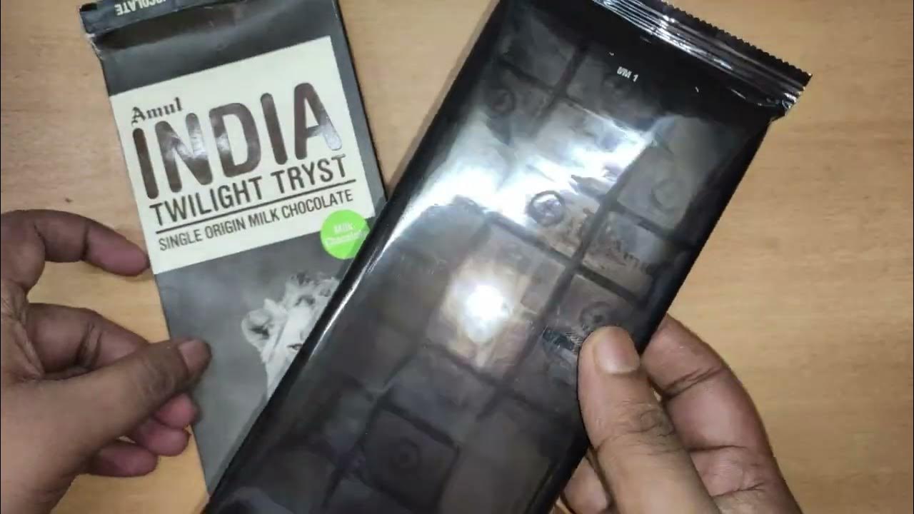 Amul India Twilight Tryst Milk Chocolate Review Master YouTube