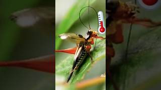 This Insect Can Tell Temperature! 😳🌡️ #Cricketsound  #Shorts
