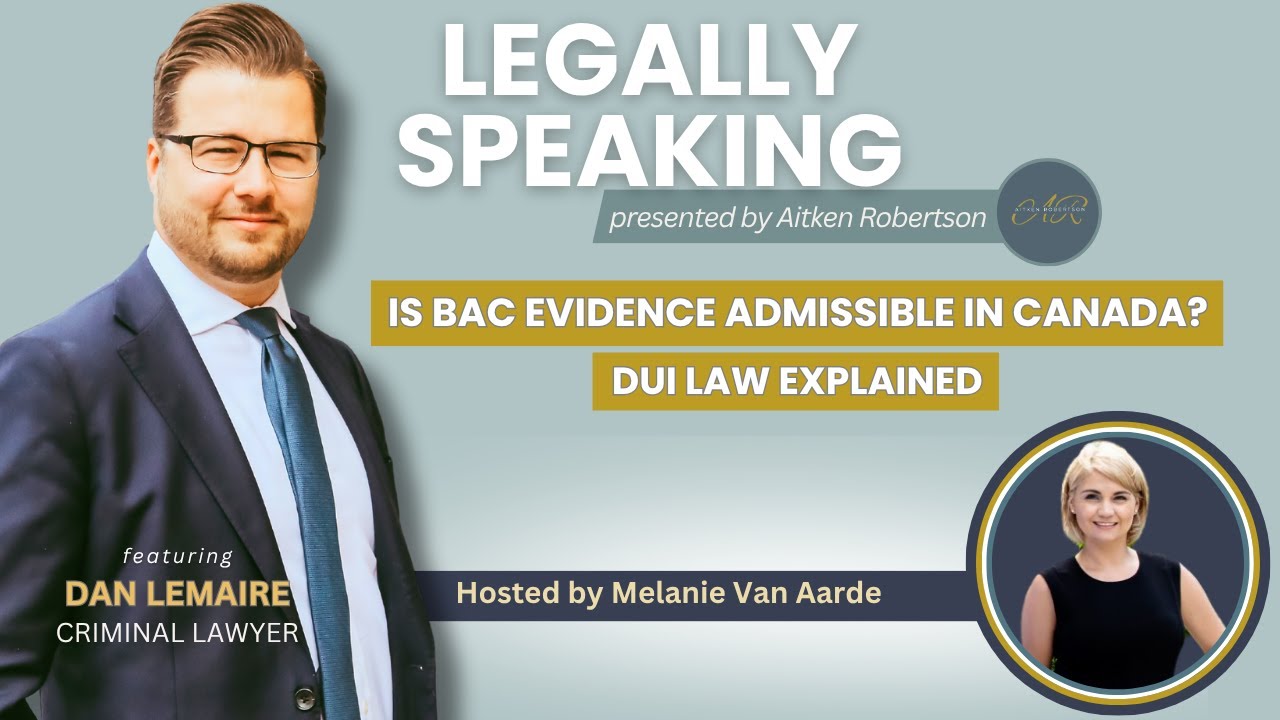 Is BAC Evidence Admissible in Canada? DUI Law Explained - YouTube