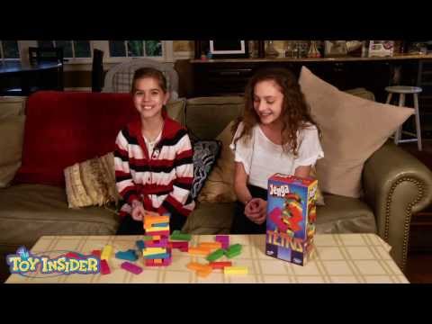 Tetris Jenga-- Toy Insider Kids Review