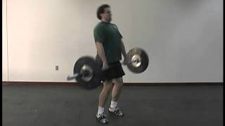 Clean From Hang Above Knee