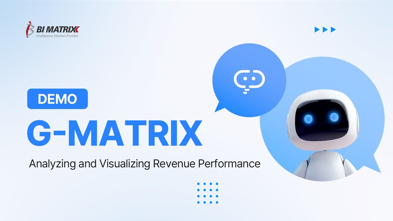 [G-MATRIX] DEMO : Analyzing and Visualizing Revenue Performance - YouTube