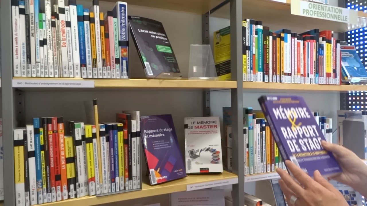 Visite virtuelle de la Bibliothèque Universitaire du Campus de BourgenBresse