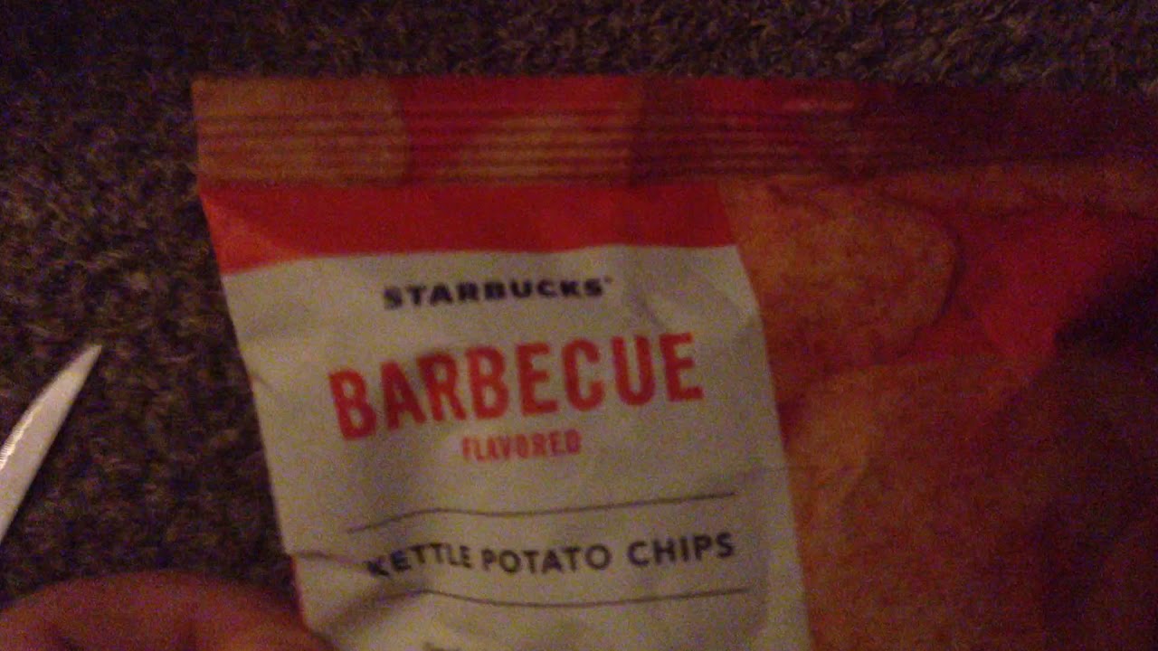 Starbucks Barbecue Flavored Kettle Potato Chips Unboxing YouTube
