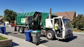 Waste Management/Blue Barrel Disposal Garbage Trucks (Pt.1) Update