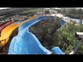 Blue Water Slide At Aquaréna 