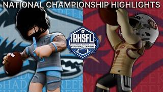 Rhsfl S5 National Championship Shadow Creek Sharks Vs Mill Creek Hawks Game Highlights