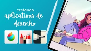 TESTANDO O MEDIBANG PAINT, FLOW, E ART SET screenshot 2