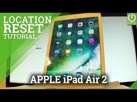 How to Reset Location and Privacy in APPLE iPad Air 2