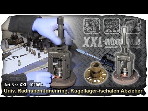 14Pc Gleithammer Werkzeug Abzieher Radlager Radnaben Buchsen Scheibe Steckachse