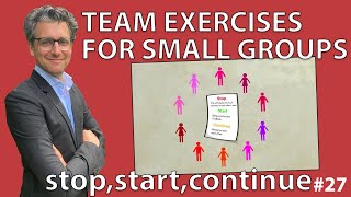 Team Exercises for Small Groups - Stop, Start, Continue *27