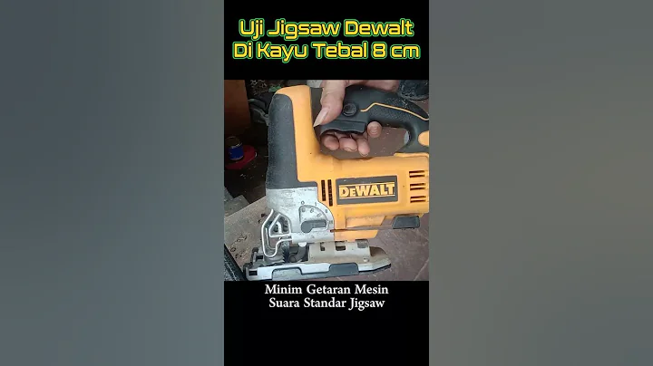 Murah dan Tangguh di Kelasnya. JIGSAW DEWALT DW349R