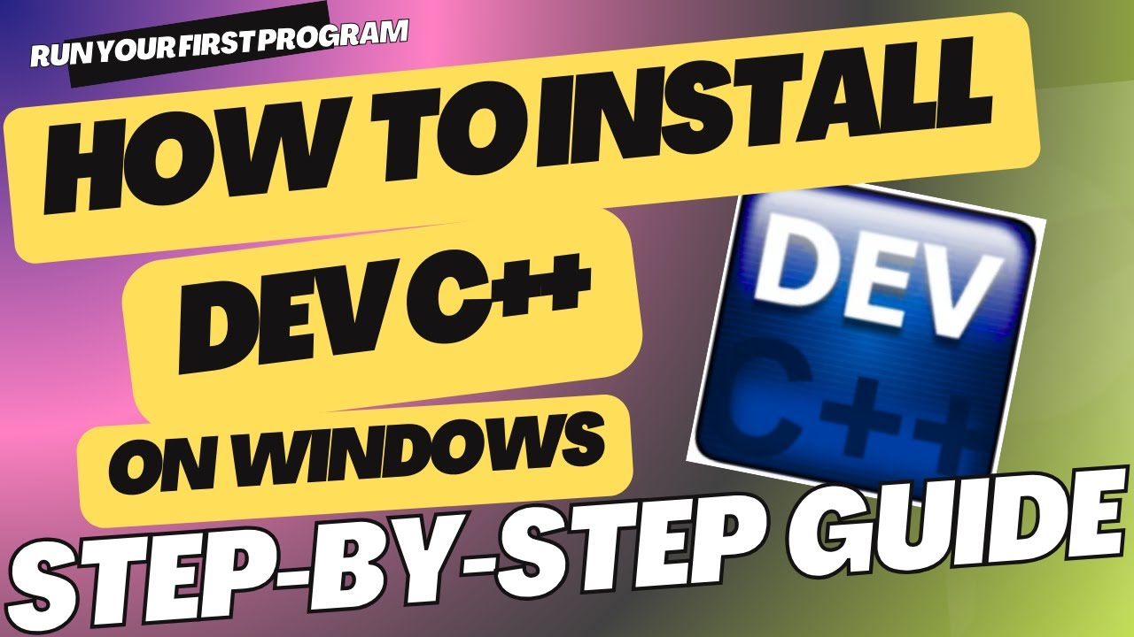 How To Install Dev C++ || In Hindi || - YouTube