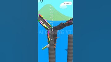 Slice It ALL LEVEL 36 ODDLY SATISFYING GAMEPLAY #shorts #youtubeshorts #gamingshorts #sliceitall