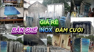 Địa chỉ sản xuất Bàn ghế inox lưng tựa Bắc Ninh, Địa chỉ sản xuất Bàn ghế inox nhỏ gọn Bắc Ninh