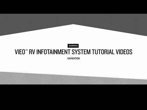 Tutorial-Videos für das Vieo RV-Infotainment-System – Navigation