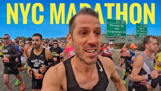 Running 2:53 at NYC Marathon with a GoPro! (Electric Atmosphere)