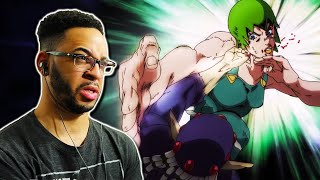 F.F. vs. Lil Geezer GameShark || JOJO Part 6: Stone Ocean - Episode 17 || REACTION