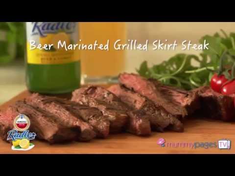 Beer Marinated Grilled Skirt Steak